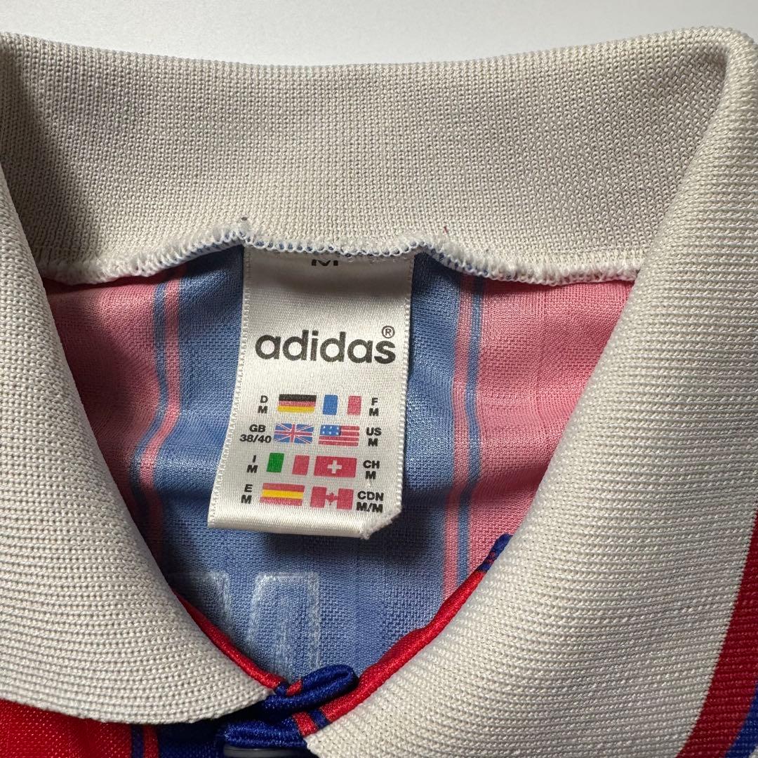 90s バイエルン　ユニフォーム　サッカー　ゲームシャツ　adidas