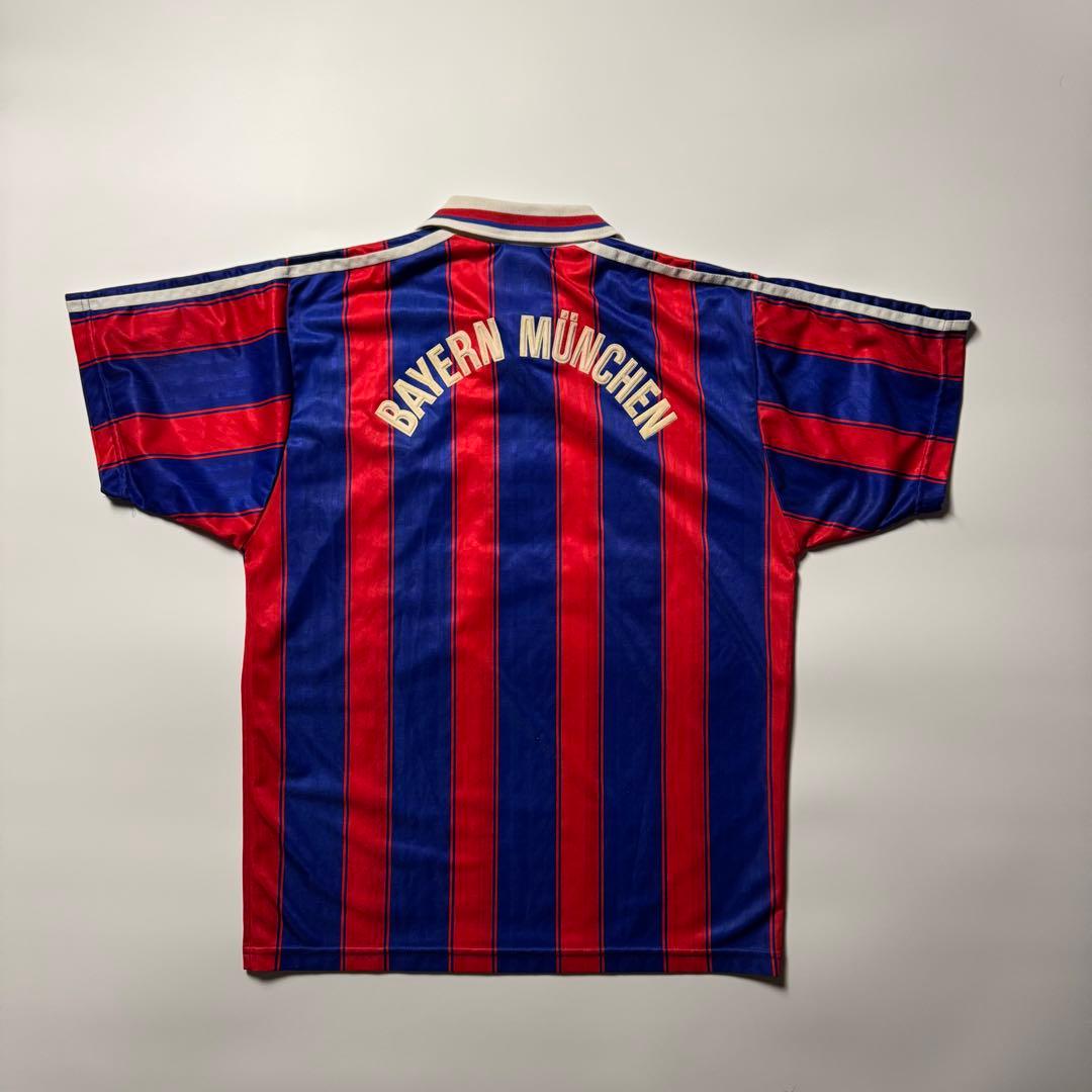 90s バイエルン　ユニフォーム　サッカー　ゲームシャツ　adidas