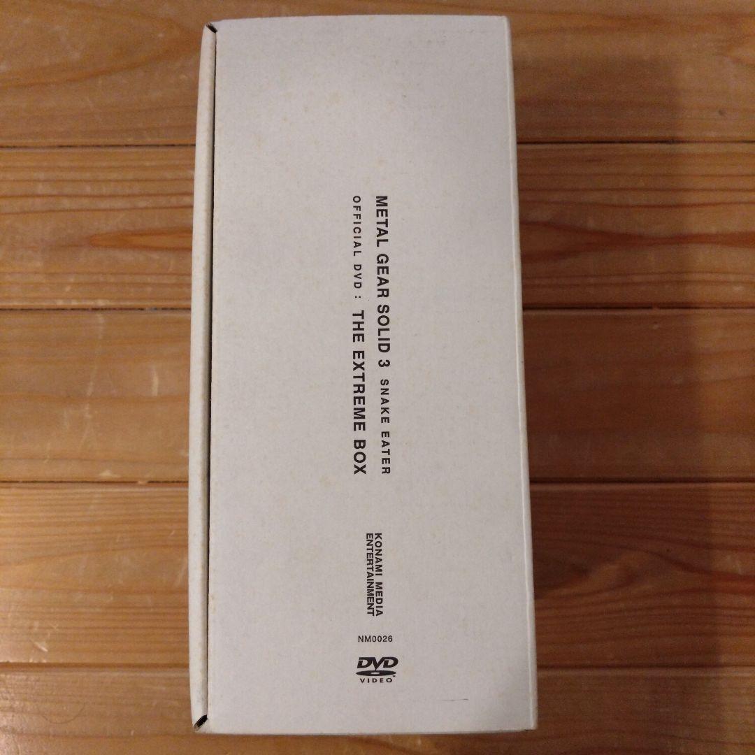 【匿名配送・中古品】メタルギアソリッド3 DVD エクストリームBOX