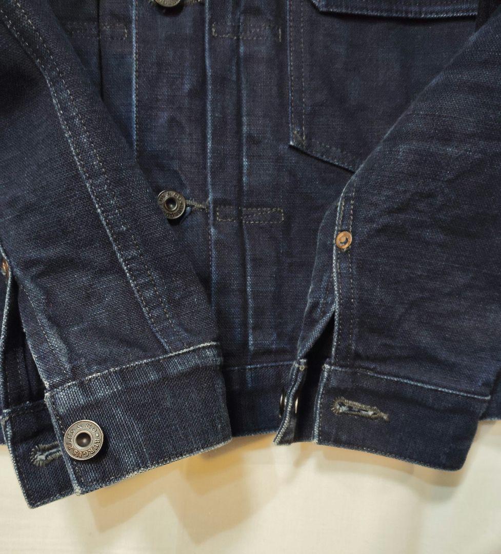 美品／バーガスプラス デニムジャケット 1stタイプ Lot 71928 W36