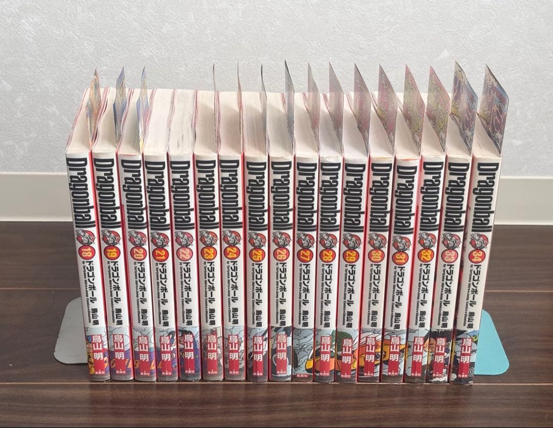 ドラゴンボール 完全版 全34巻《全巻初版・27巻以外帯付き》関連本4冊《初版》