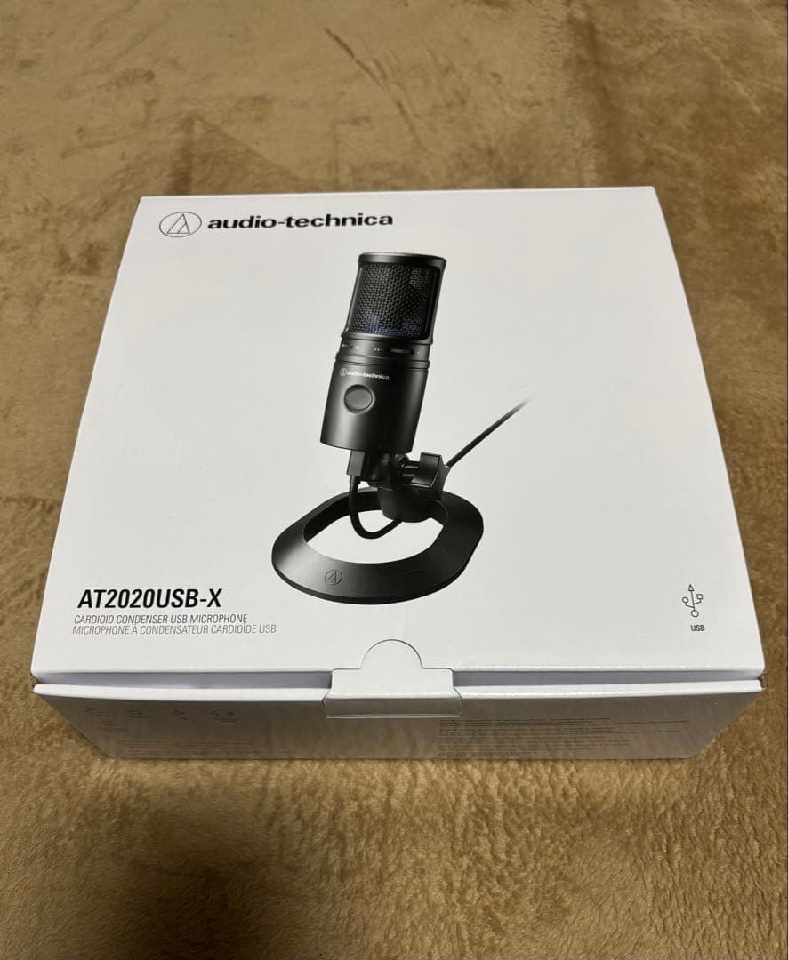 オーディオテクニカ AT2020USB-X コンデンサーマイク