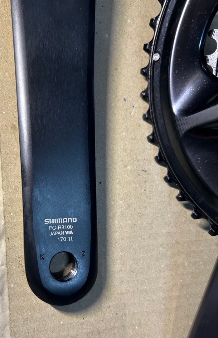 パーツ SHIMANO ULTEGRA FC-R8100 170mm 50-34T