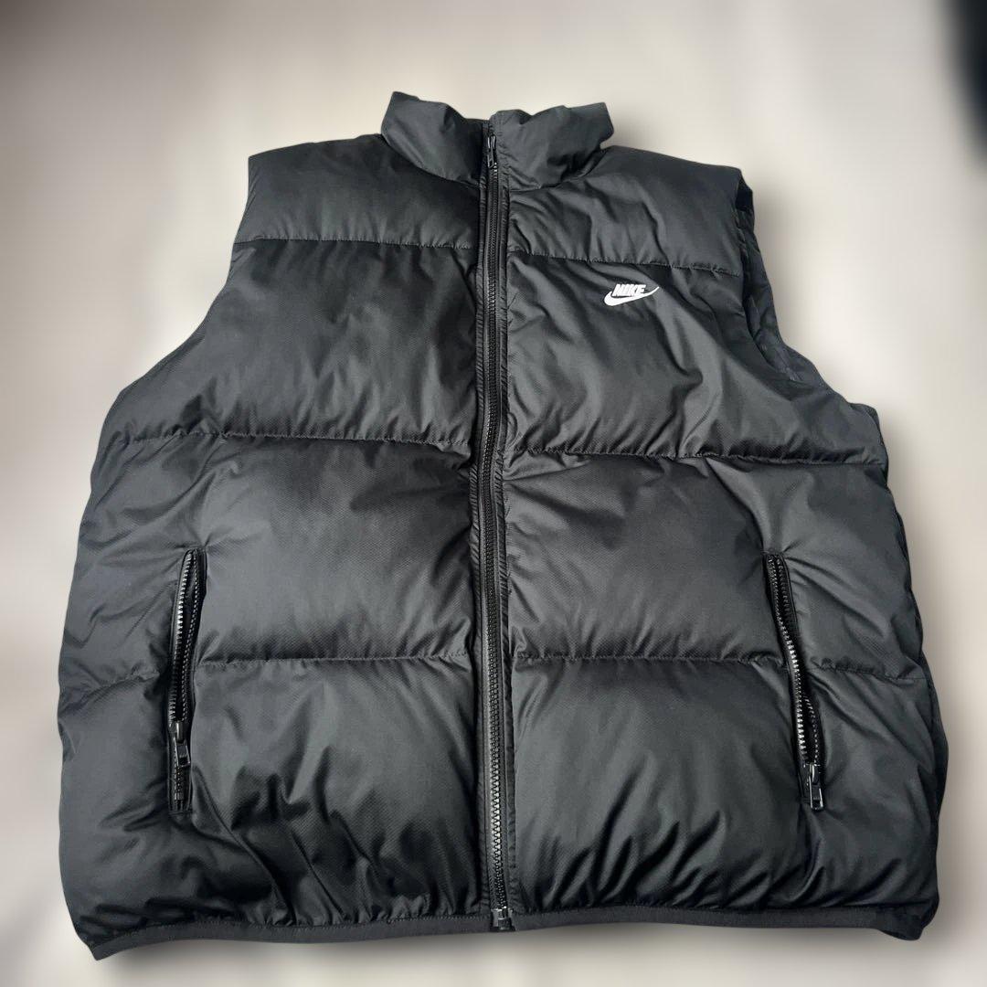 Nike ブラック ダウンベスト XL