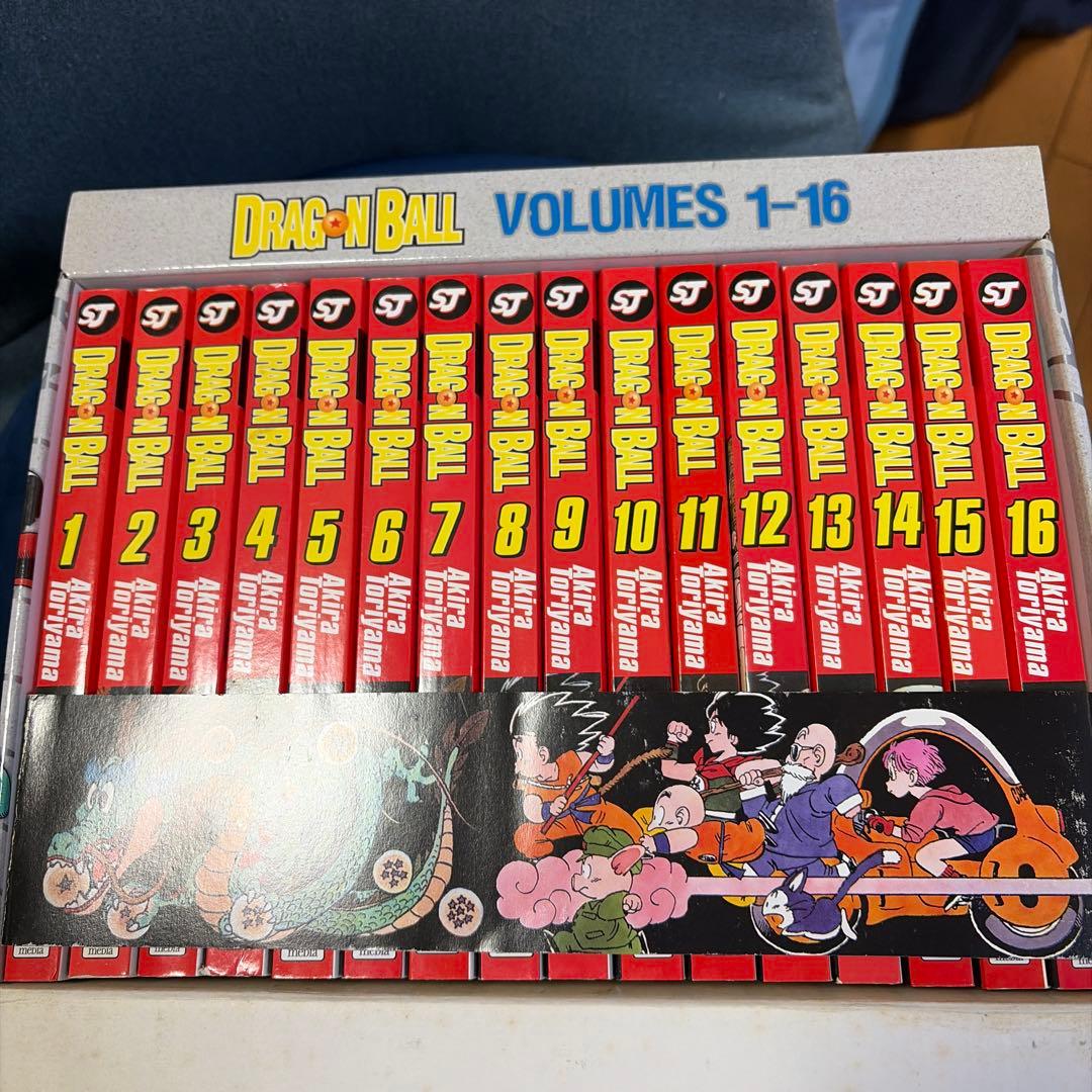 ドラゴンボール 完全版 ボックスセット 全16巻 英語版 漫画 洋書 コミック