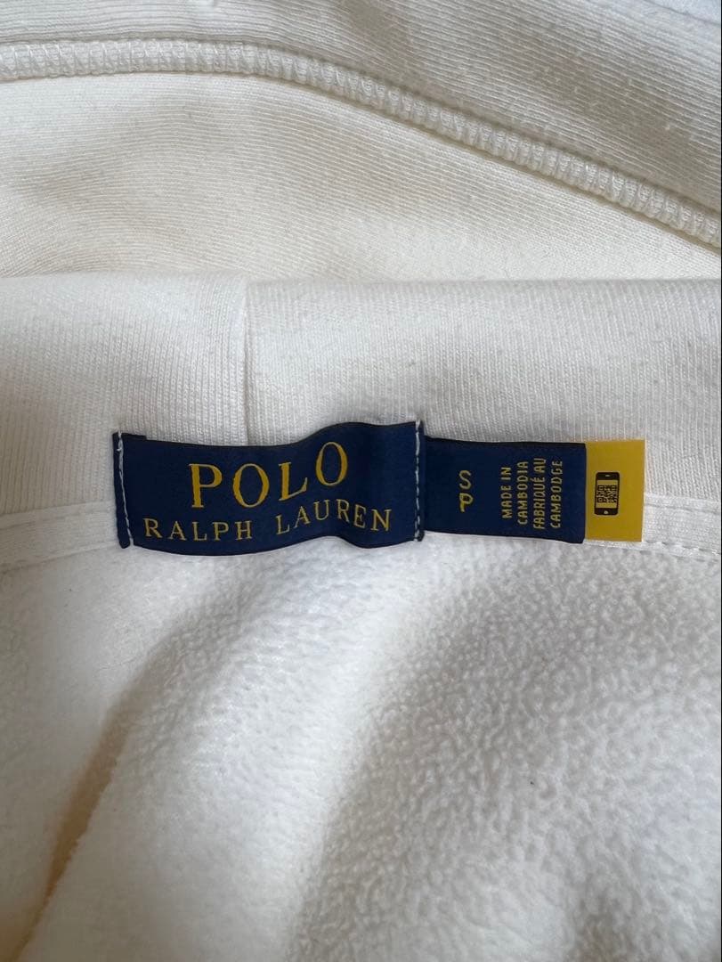 Polo Ralph Lauren ホワイトパーカー SP