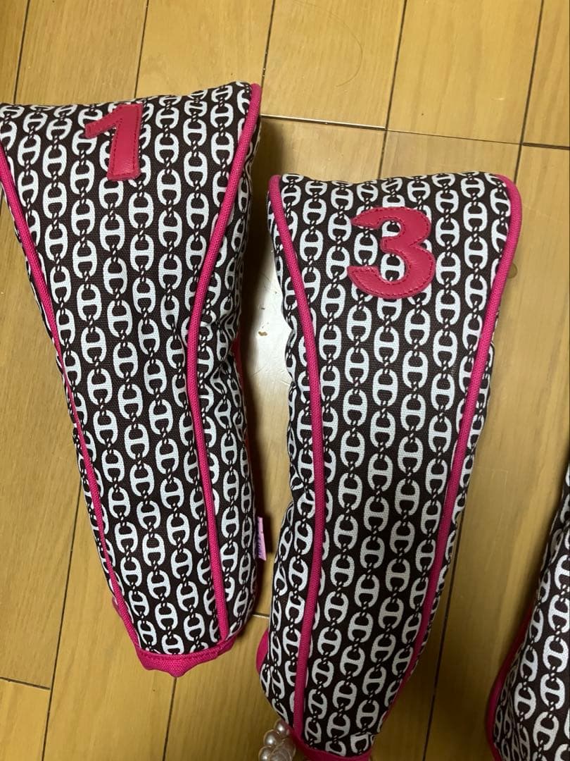 ゴルフクラブ用ヘッドカバーセット アメルル　ame &luru ハワイ　ゴルフ