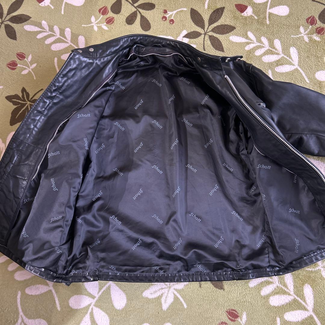 Schott シングルライダース レザージャケット