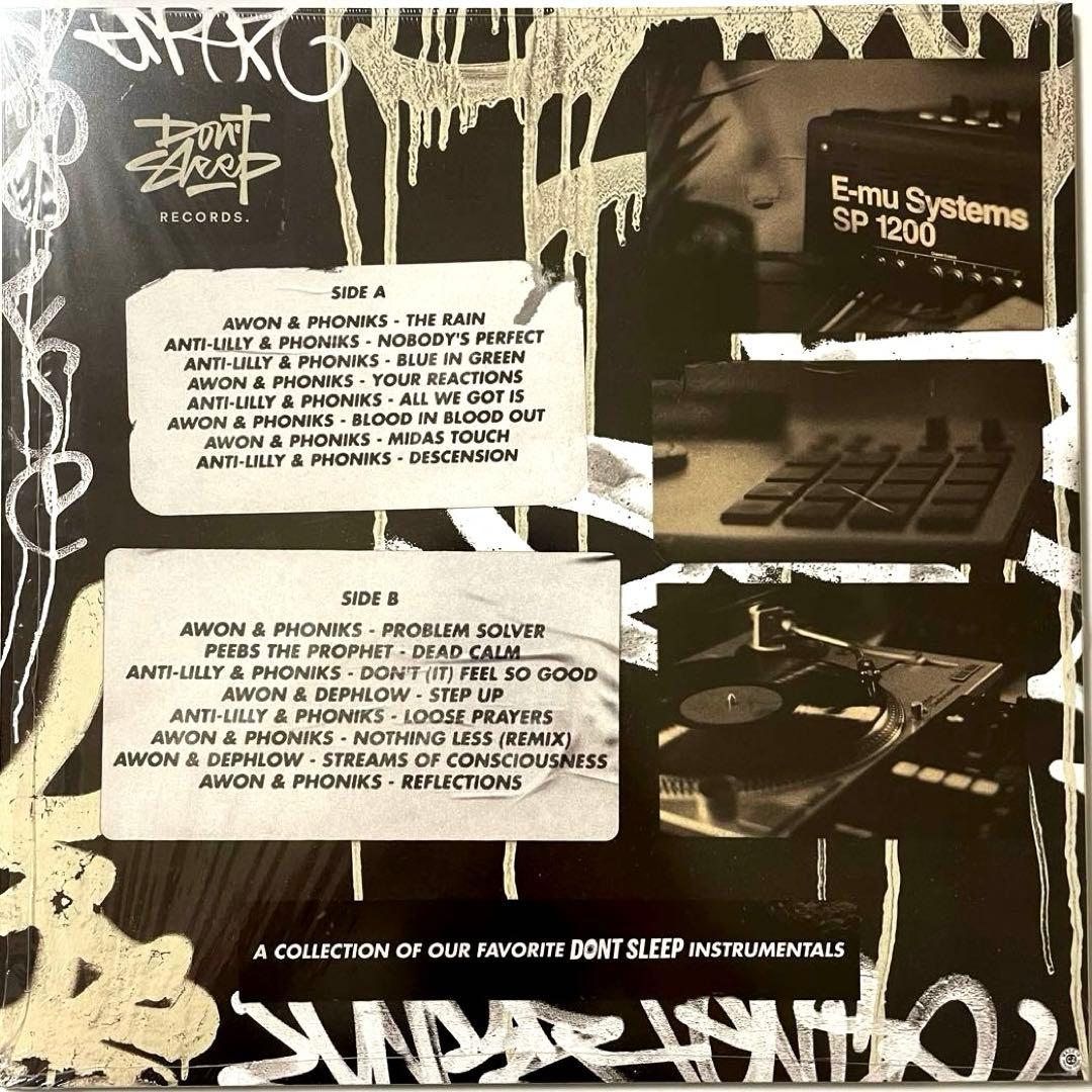 Don't Sleep Instrumentals Vol.1 LP レコード