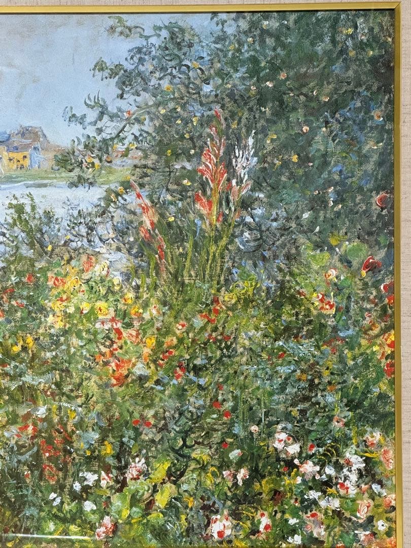 モネ　大型絵画　複製画　美術品　風景画　名画　印象画　豪華額縁　インテリア