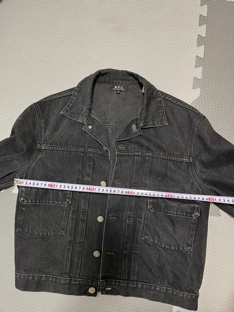A.P.C. ダークグレー デニムジャケット S