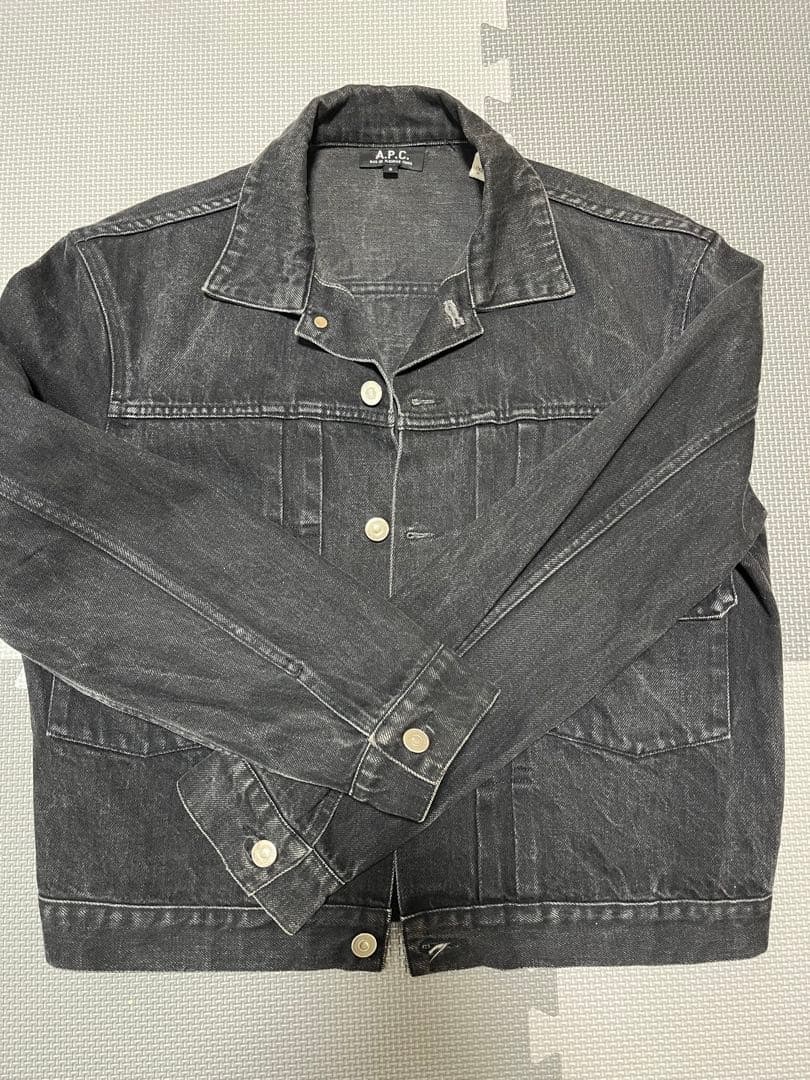 A.P.C. ダークグレー デニムジャケット S