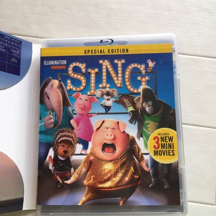Sing DVD 中国語、英語