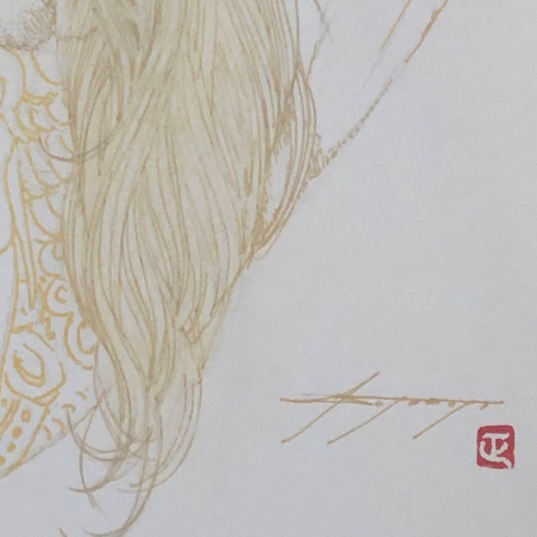 マリアの心臓 Maria's Heart 【肉筆絵画】