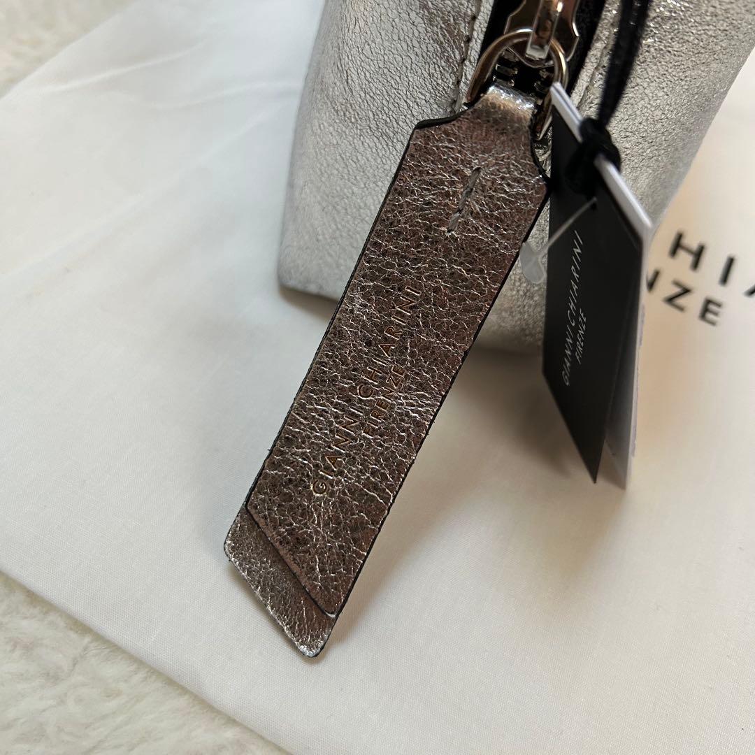 GIANNI CHIARINI ショルダーバッグ ALIFA S シルバー