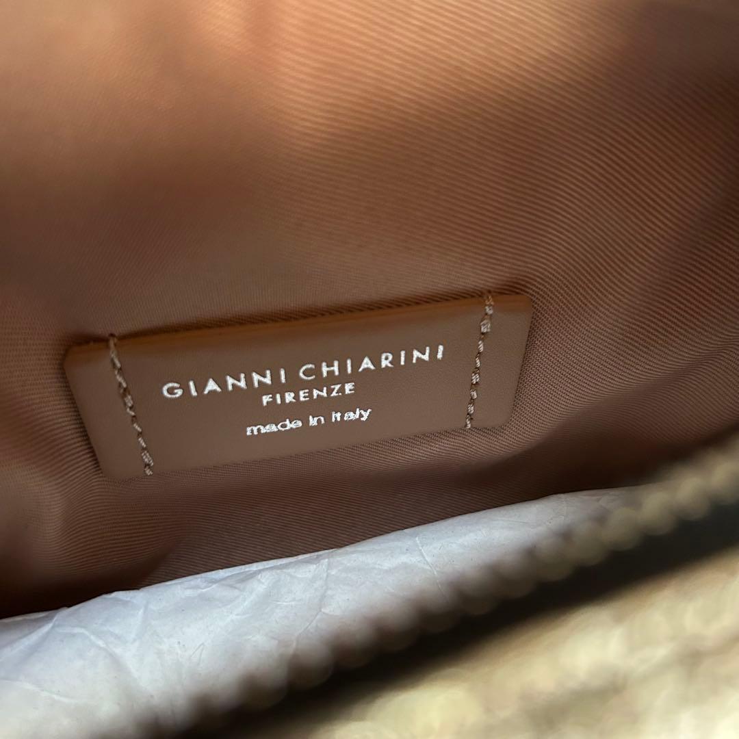 GIANNI CHIARINI ショルダーバッグ ALIFA S シルバー