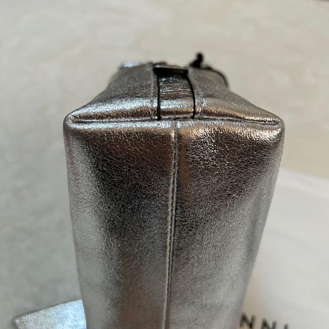 GIANNI CHIARINI ショルダーバッグ ALIFA S シルバー