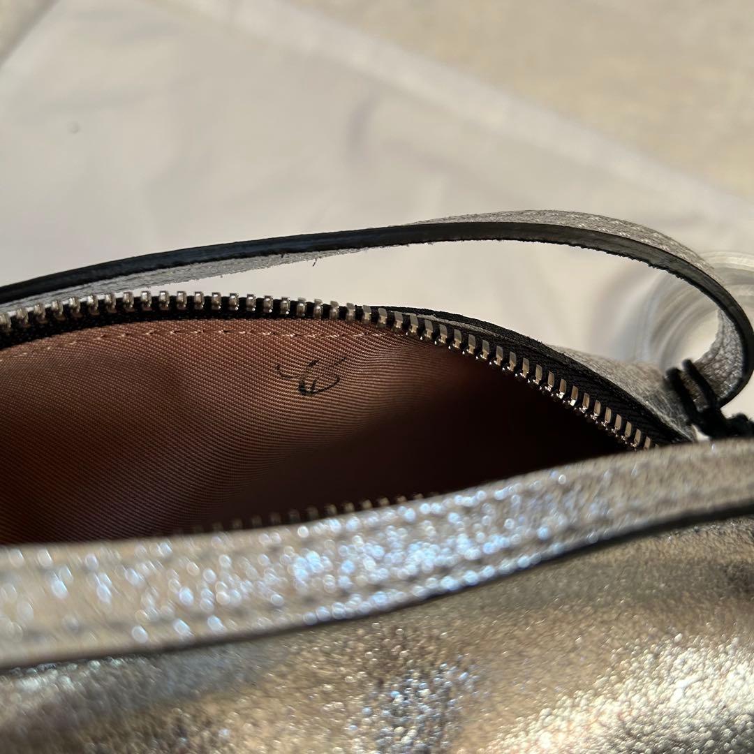 GIANNI CHIARINI ショルダーバッグ ALIFA S シルバー