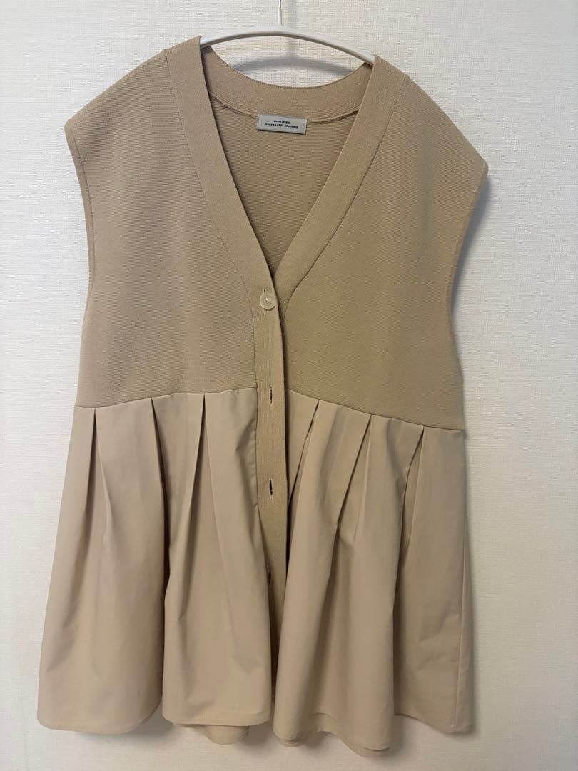 【極美品】green label relaxing ニット ジレ Free