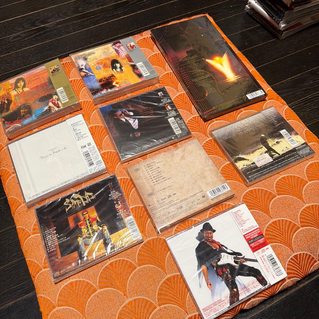 新品未使用　未開封品　長渕剛　CD 9点セット　当時品