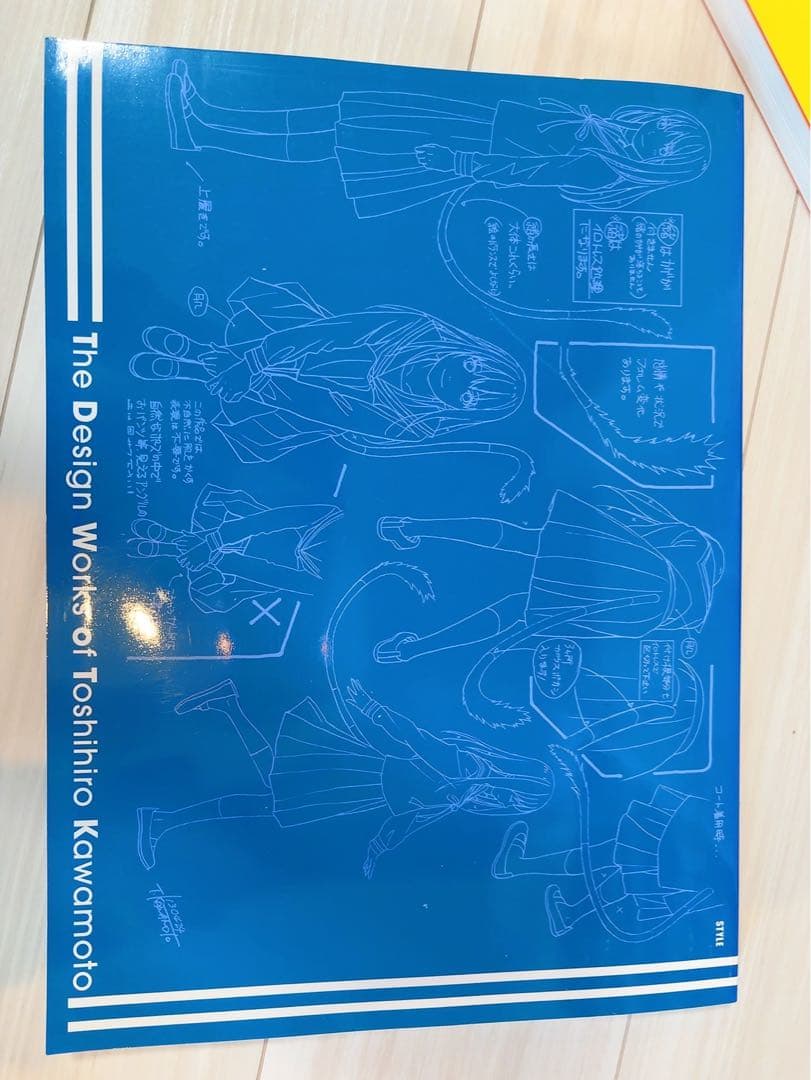 川元利浩アニメーション・デザインワークス画集三冊セット＋血界戦線色紙