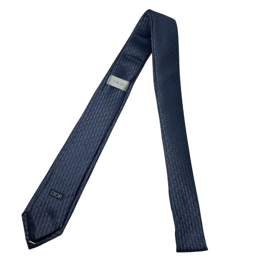 美品　現行定番品　DIOR MEN HOMME ネクタイ　オブリーク　ナロータイ