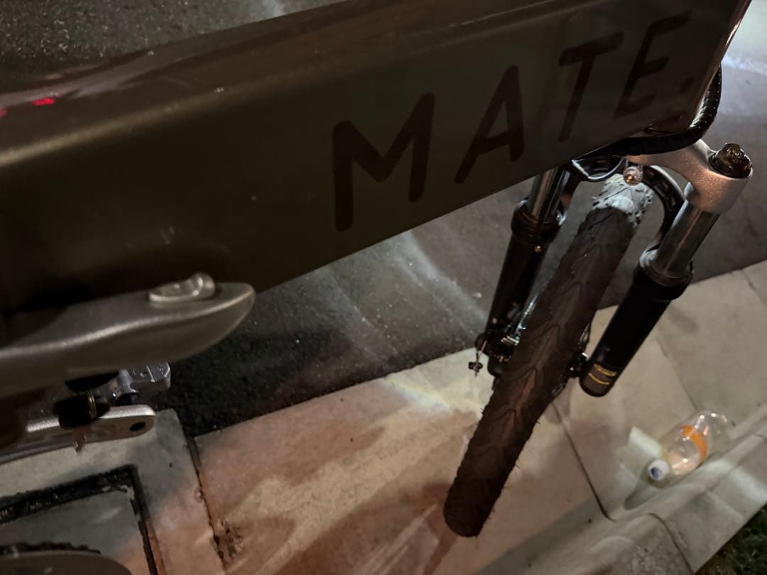 MATE BIKE MATE X Eバイクメイトバイクゴールドカラーメイトシティ