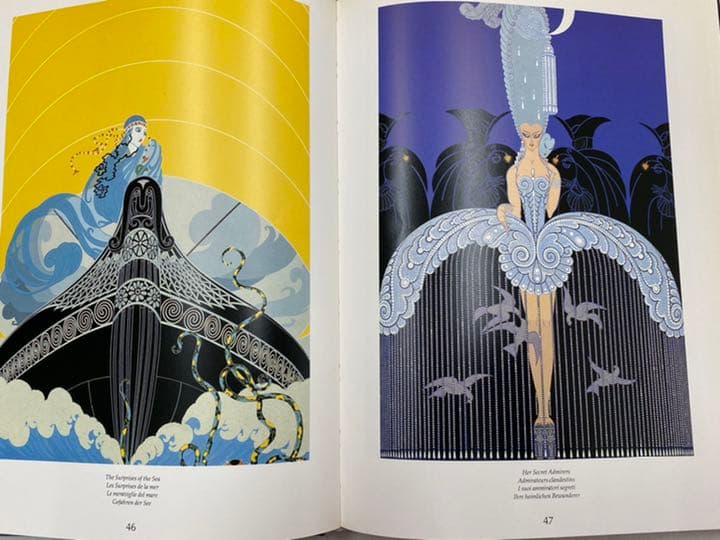 エルテ 画集 Erte At Ninety-Five The Complete