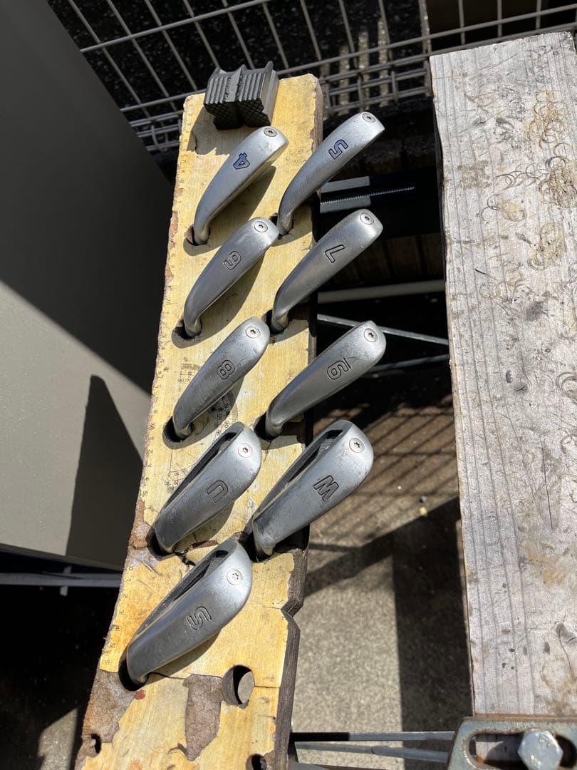 中古アイアン　PING ピン G410 9本セット　ヘッドのみ