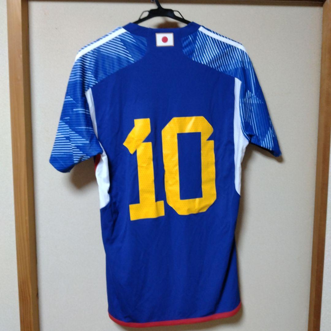 サッカー日本代表ユニホーム　北澤豪さんサイン入り