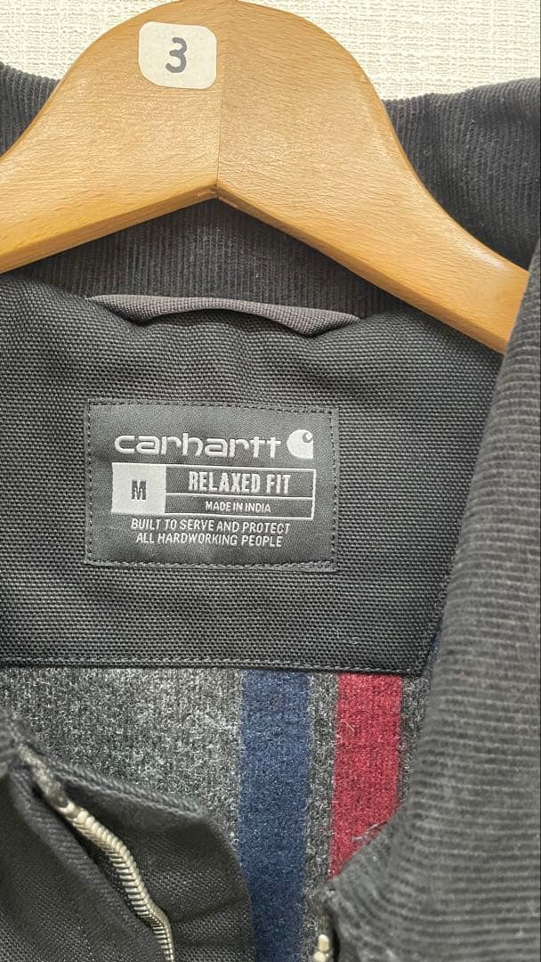 R*O様 Carhartt ブラック デトロイトジャケット M