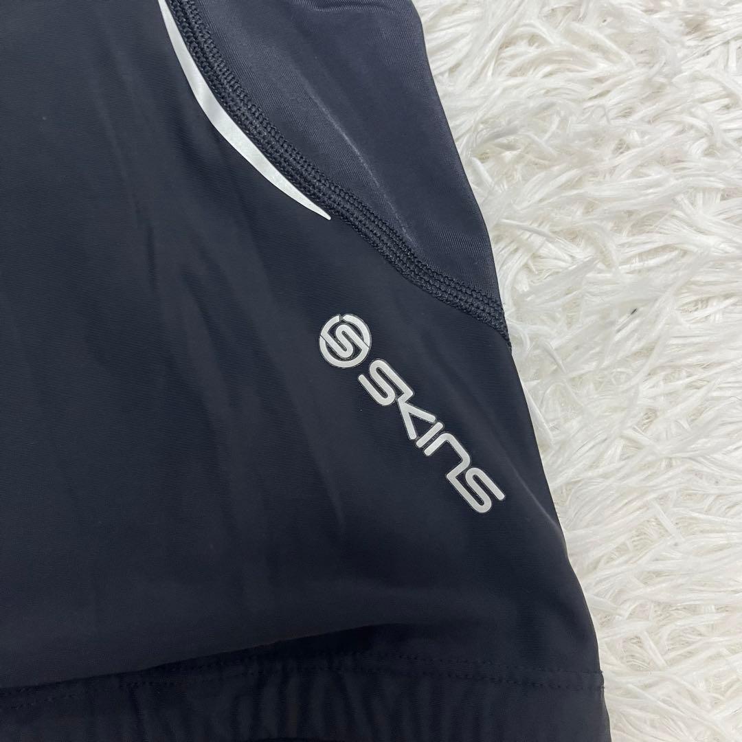 激レア SKINS スキンズ シルバー ブラック カットソー A400 スポーツ