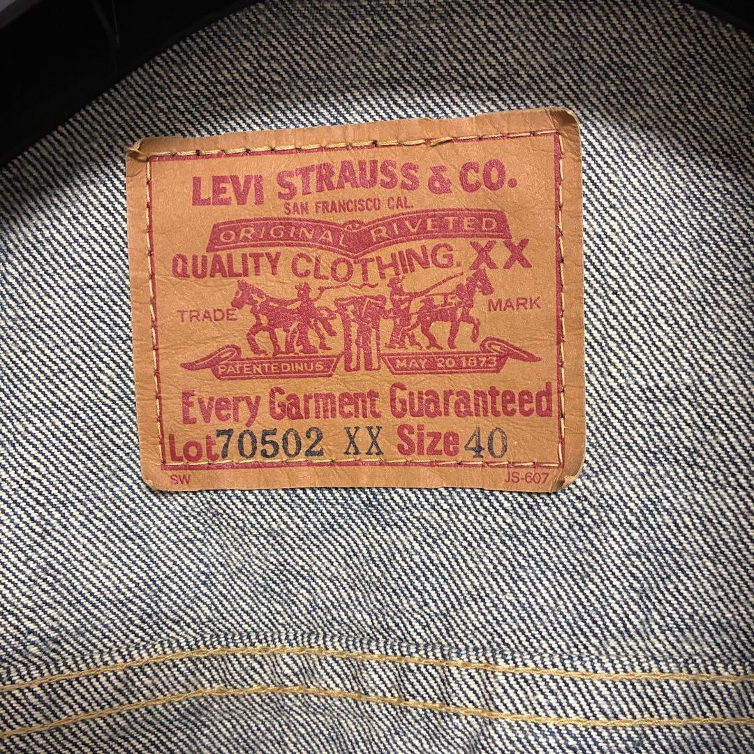 Levi’s 70502XX 92年3月 BIGE 日本製 初期復刻