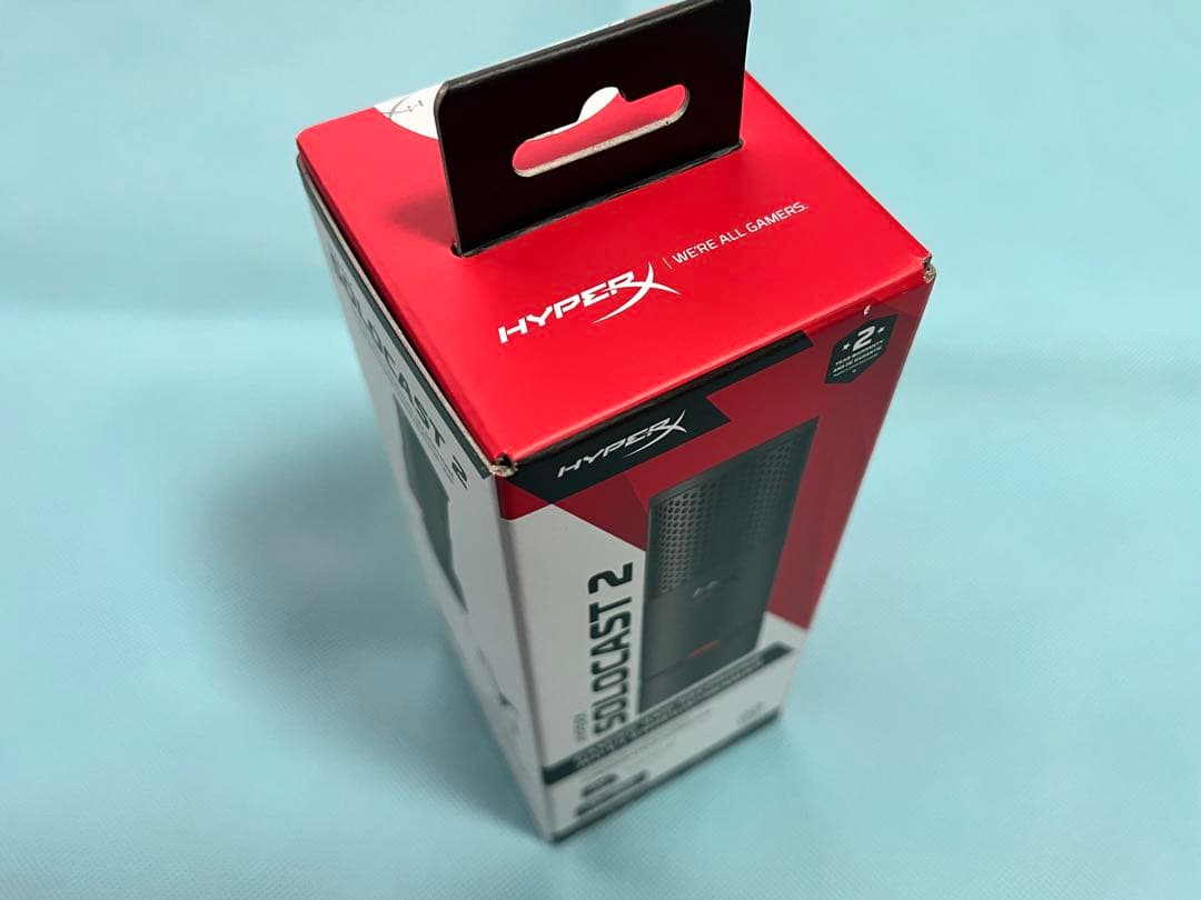【極美品】HYPERX SOLOCAST 2 USBマイク