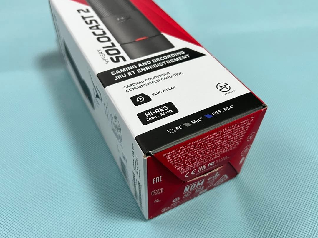 【極美品】HYPERX SOLOCAST 2 USBマイク