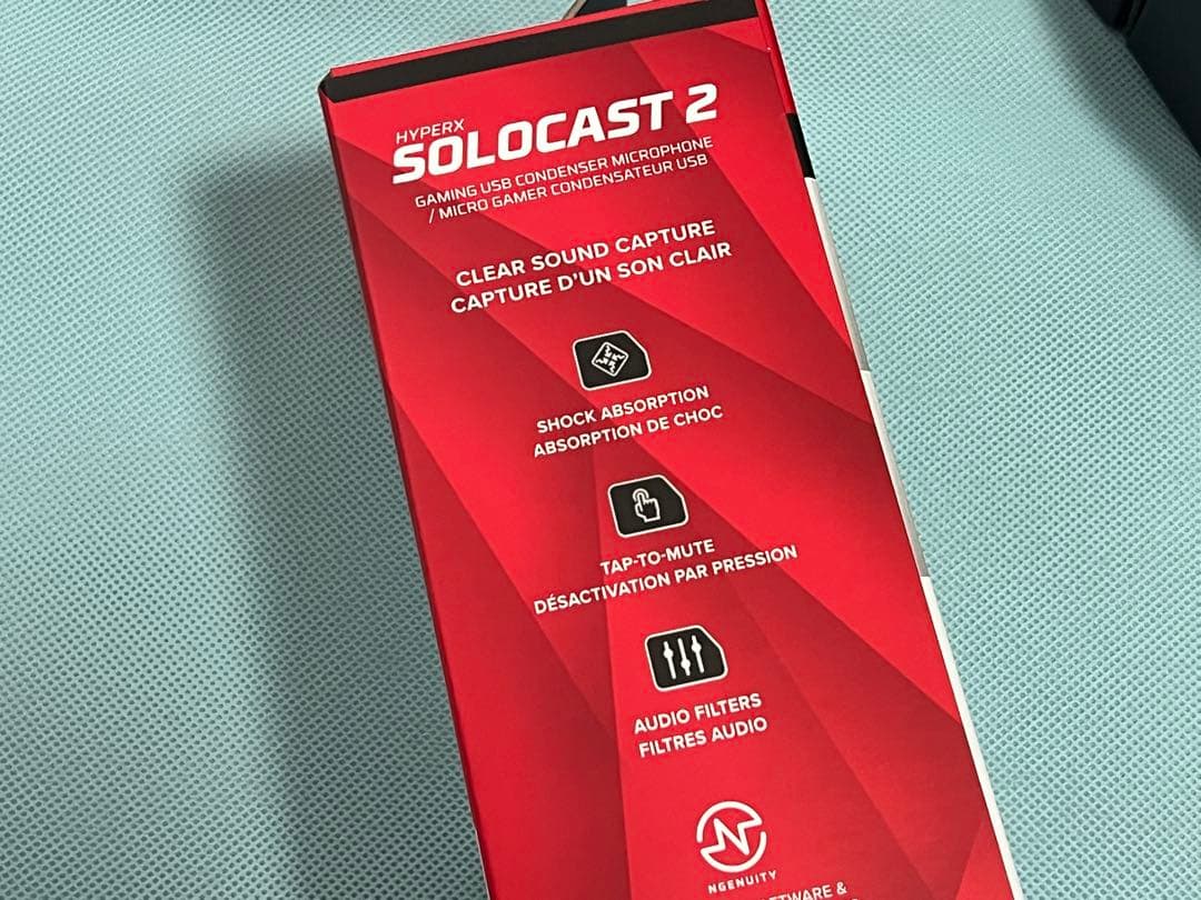 【極美品】HYPERX SOLOCAST 2 USBマイク