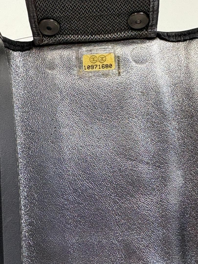 CHANEL シャネル キーケース 6連 ブラック レザー シルバー金具 美品