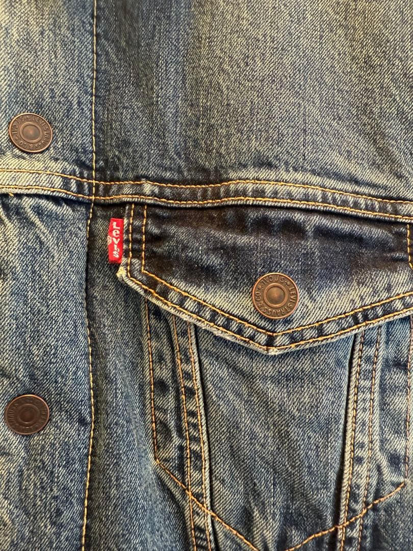 【超美品】LEVI'S シェルパ襟付きボアデニムジャケット Mサイズ