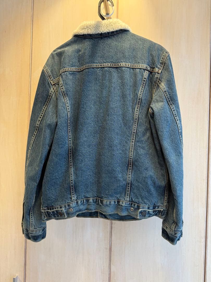 【超美品】LEVI'S シェルパ襟付きボアデニムジャケット Mサイズ