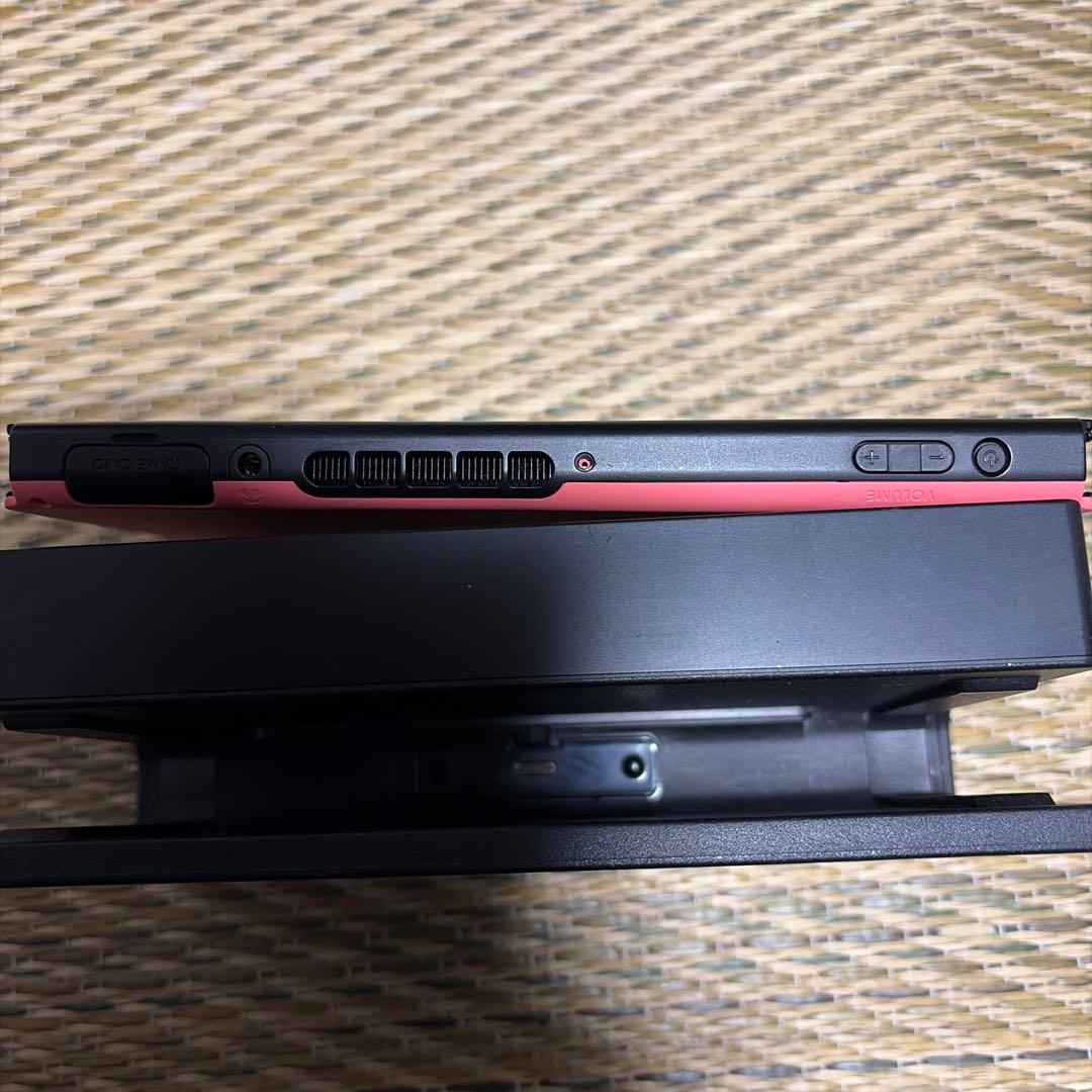 訳アリ ジャンク switch 液晶 本体とジョイコン　ドック　ケーブル