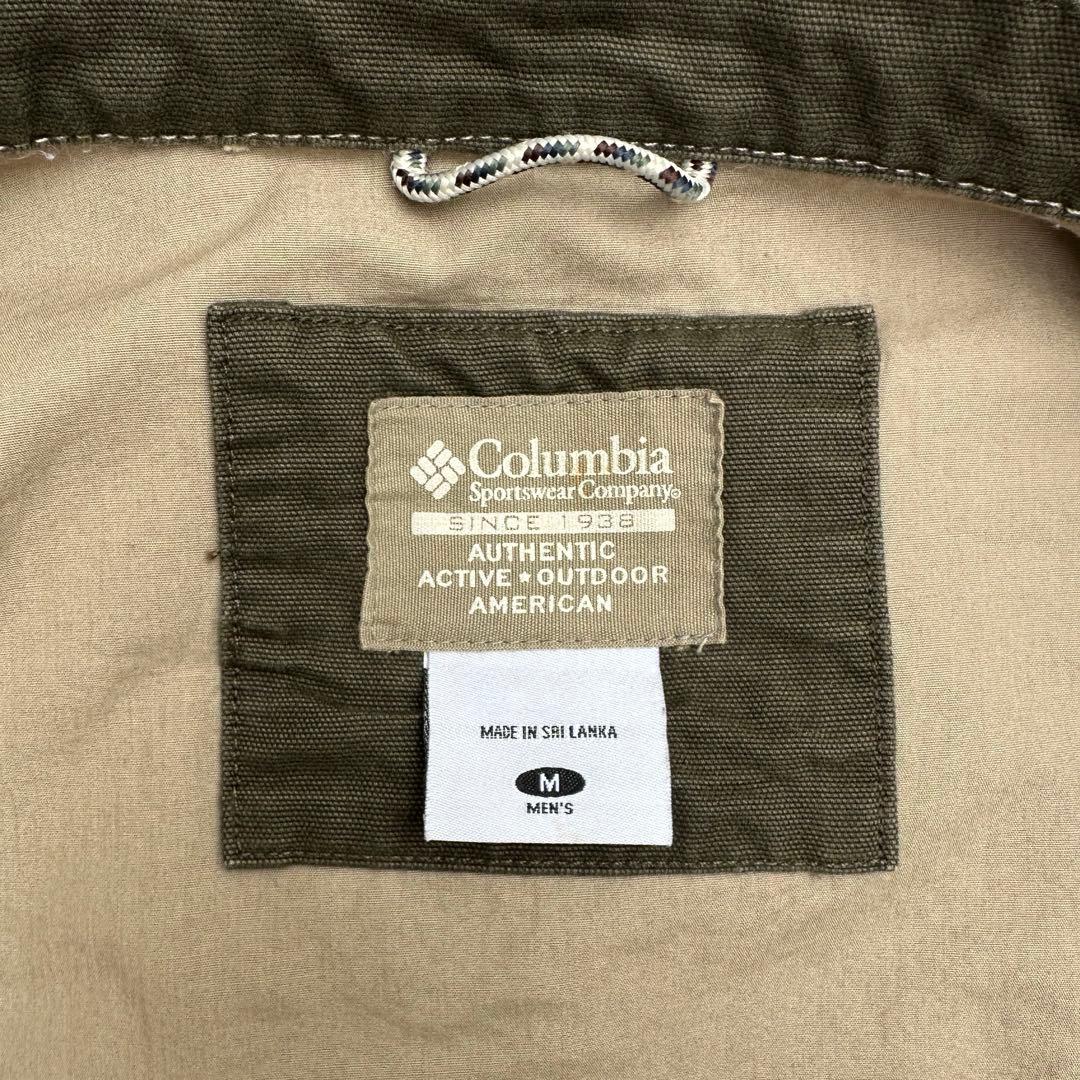 Columbia コロンビア ワークジャケット M コットン 身幅 春服