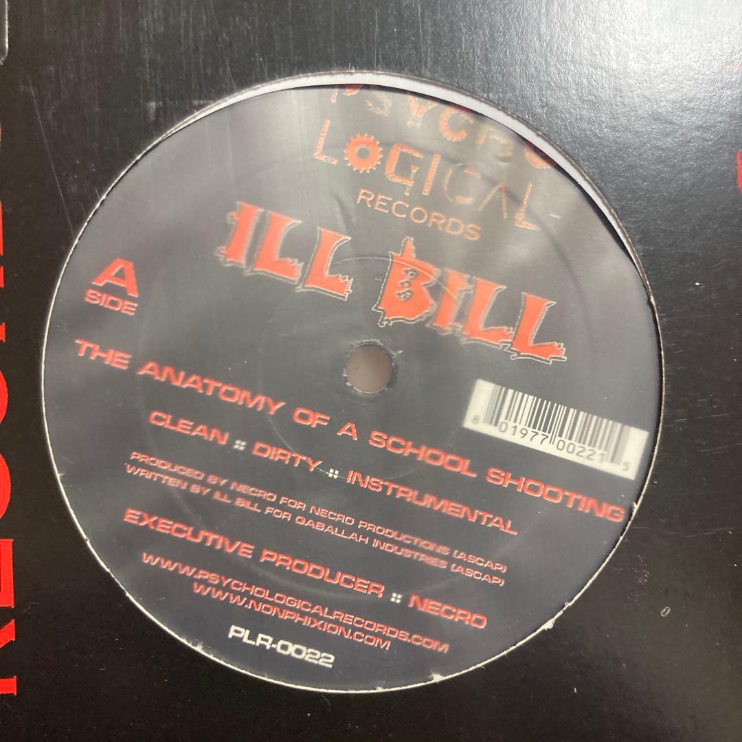 ILL BILL 12インチシングル