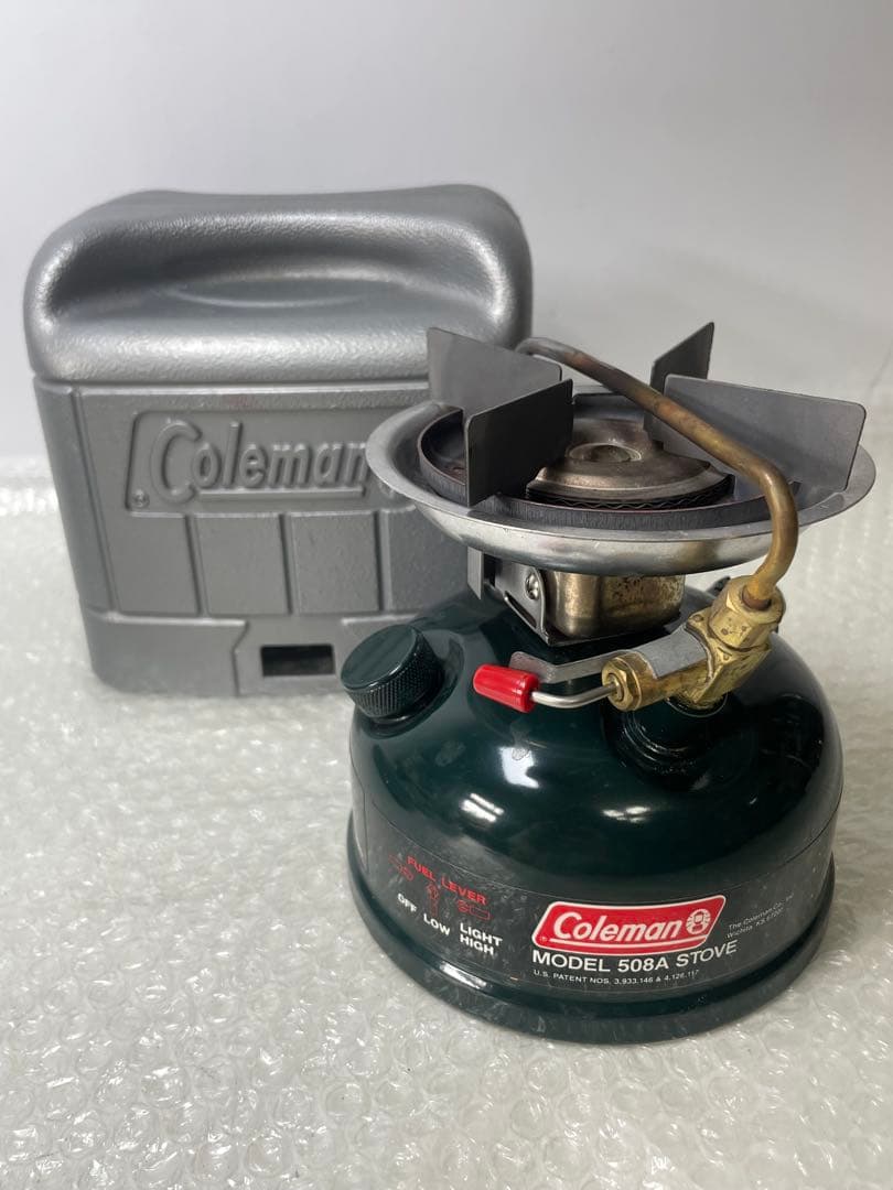 ①Coleman コールマン 508A STOVE ストーブ シングルバーナー