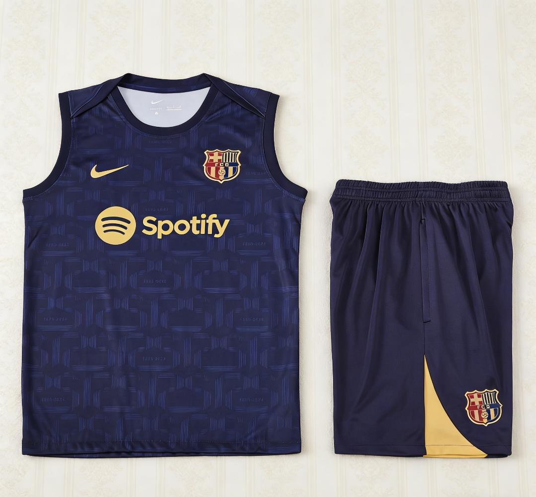 FC Barcelona ジャージセット ネイビー