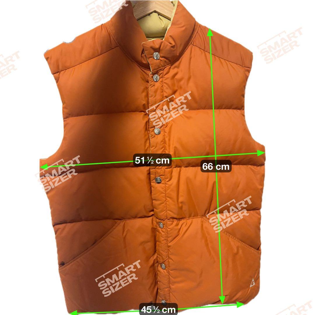 ジャケット・アウター 80s GERRY Reversible Down Vest ORANGE US