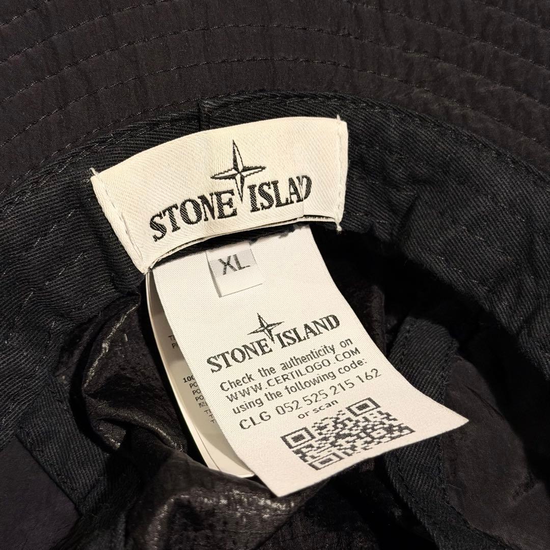 STONE  ブラック バケットハット XL
