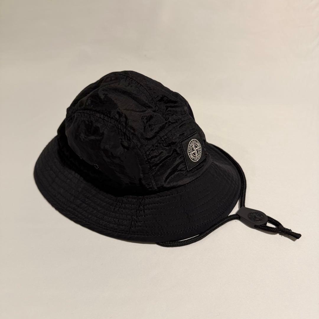 STONE  ブラック バケットハット XL