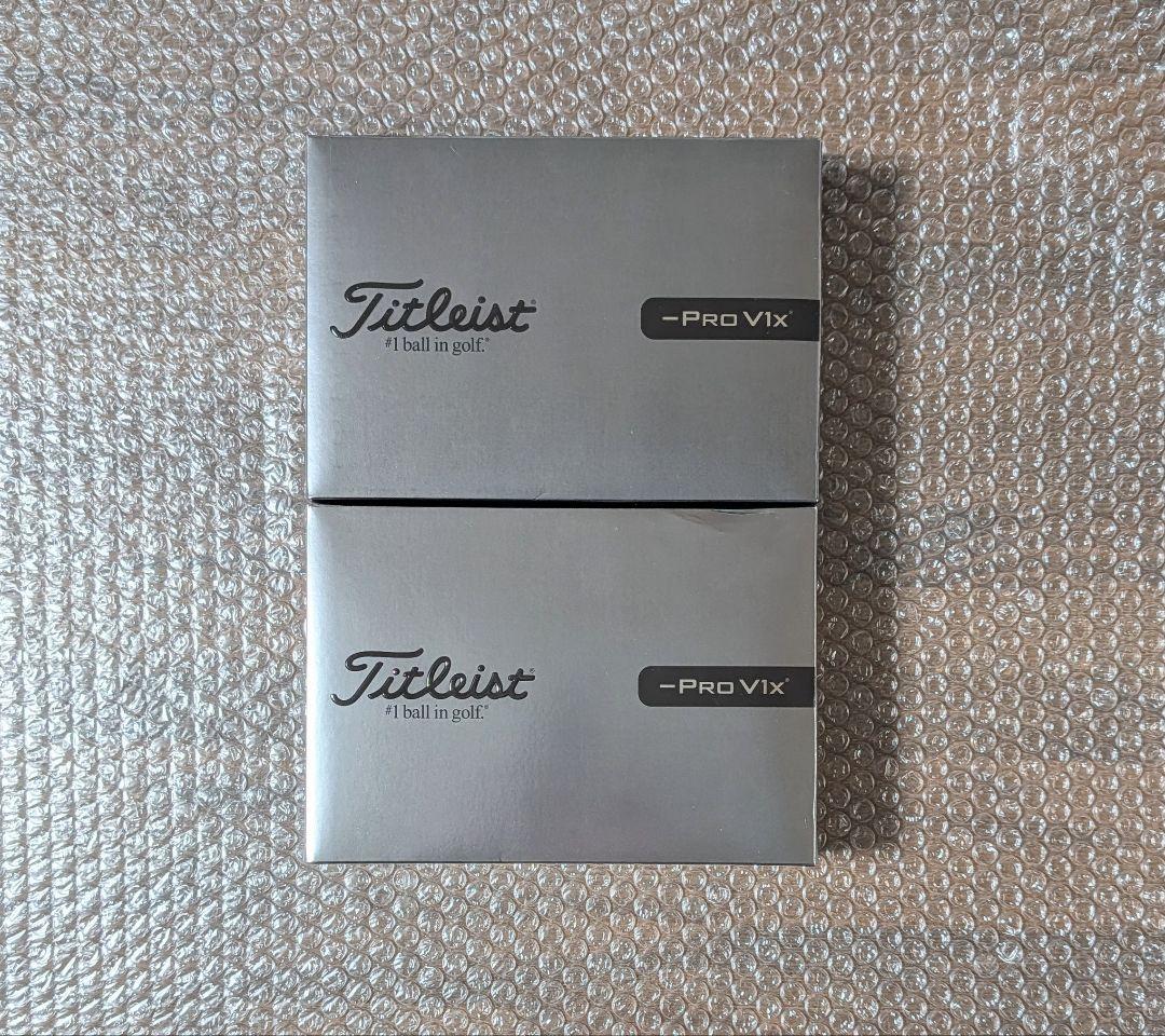 新品 タイトリスト PRO V1X レフトダッシュ　2026年モデル　2ダース