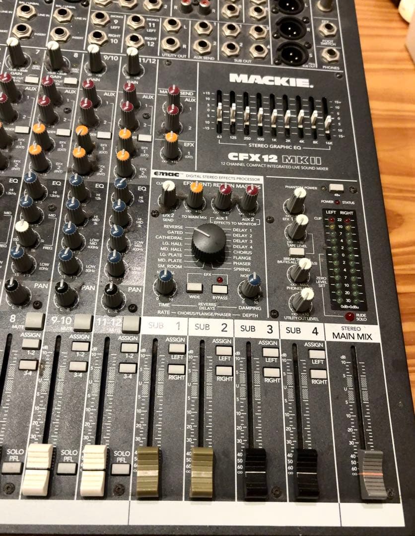 MACKIE CFX12 MKII アナログミキサー