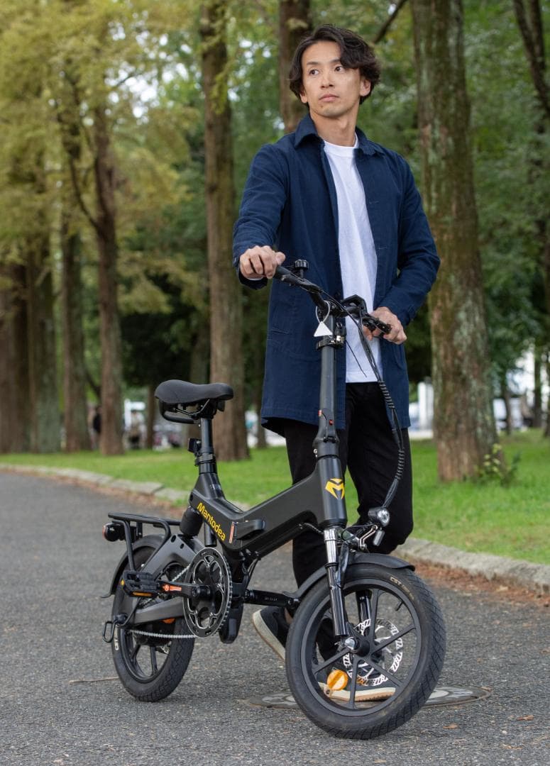 新品 ミニベロ Mantodea 折りたたみ電動アシスト自転車 16インチ